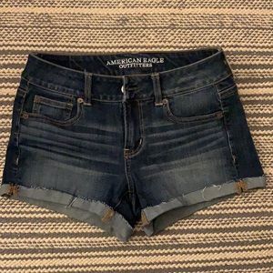 American eagle jean shorts